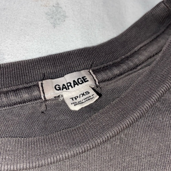 garage rockstar gf cropped tee - Picture 2 of 2